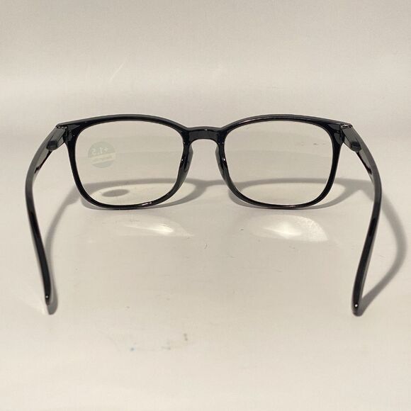 1505 Colette 1.5 Black Reading Glasses Soft Butterfly Readers NWT - Picture 5 of 9